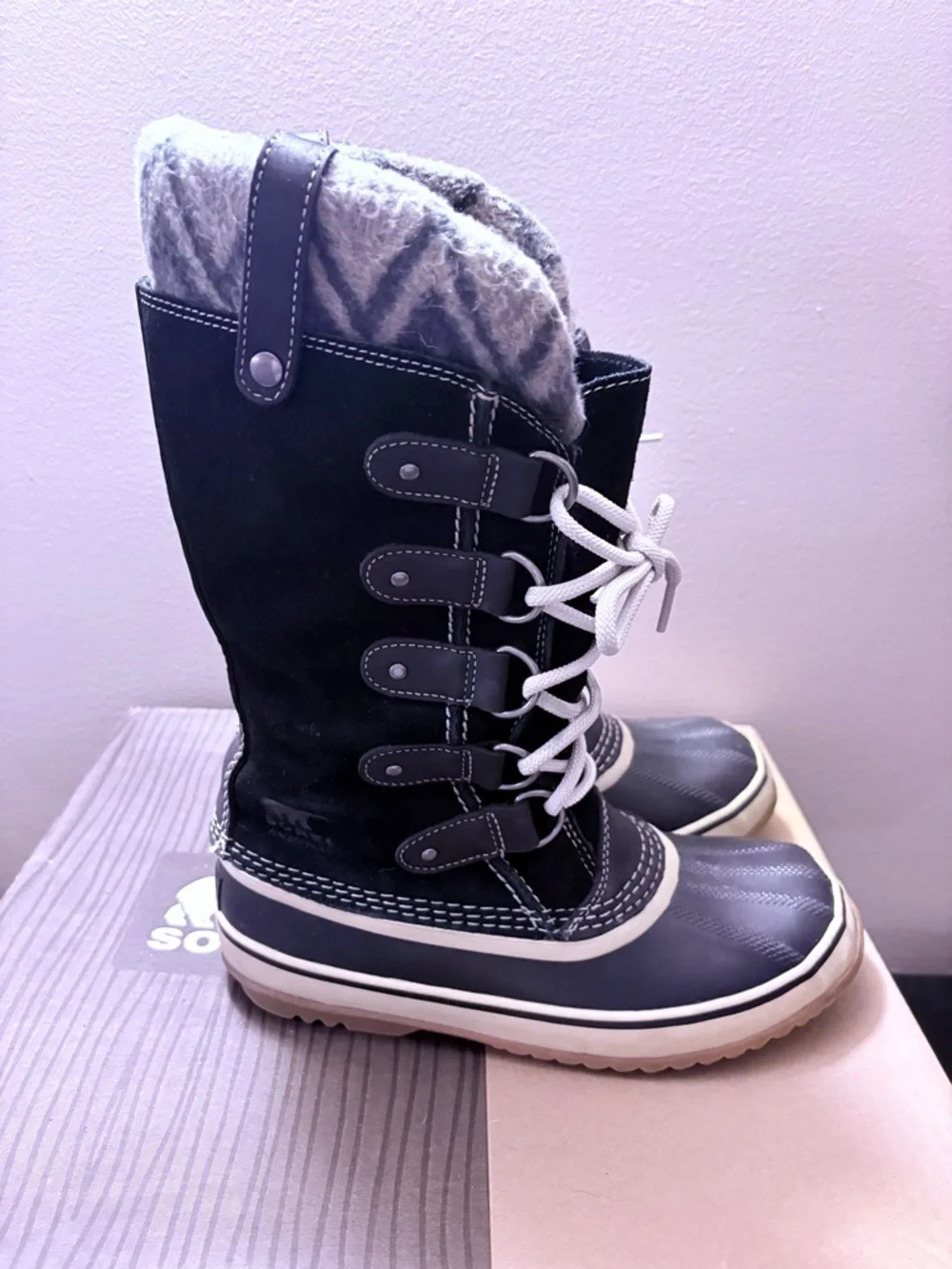 Sorel | Joan of Arctic Fair isle Winter Boots - Picture 4 of 8